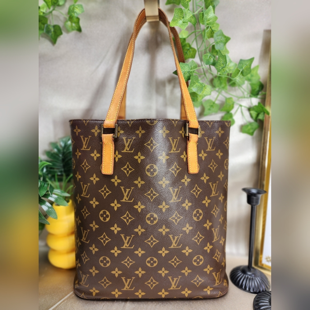 Louis Vuitton Brown Monogram Tote - Picture 3 of 16